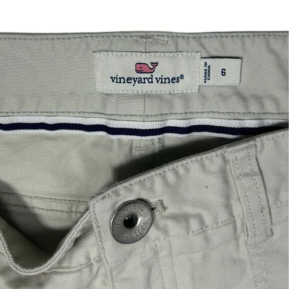 Vineyard Vines Khaki Cotton Mini Skirt with Pockets Size 6 Casual - Picture 4 of 8